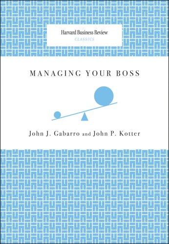 Managing Your Boss book cover